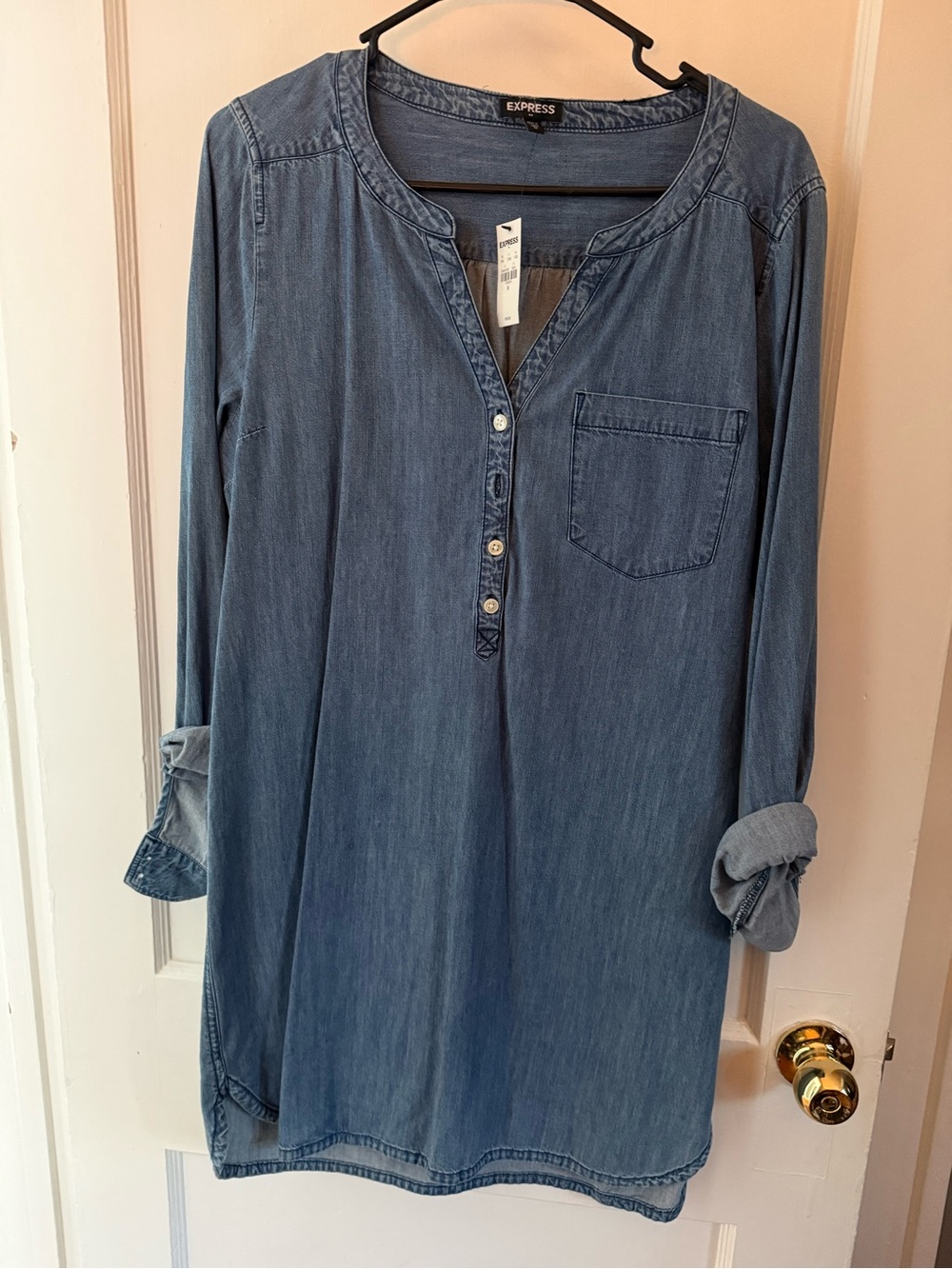 Denim dress